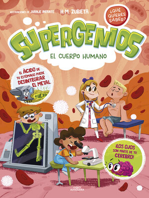 cover image of El cuerpo humano (Supergenios. ¿Qué quieres saber? 1)